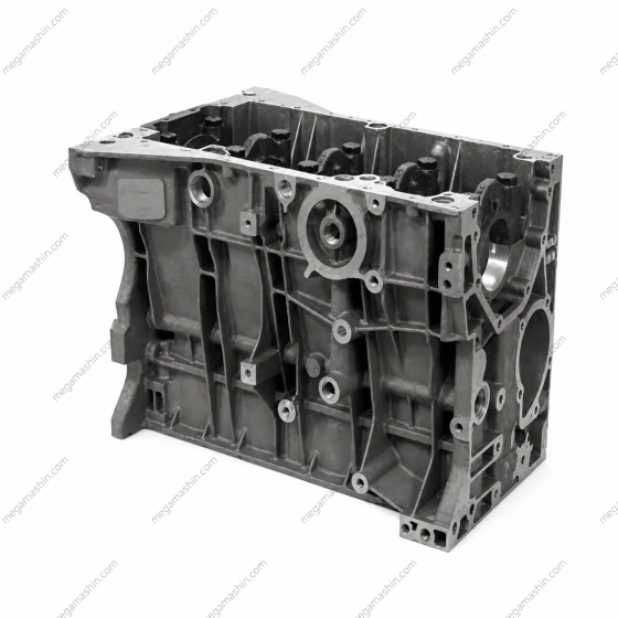 بلوک سیلندر کاویان فاقد شماره با نامه مناسب برای پژو 405 با موتور XU7