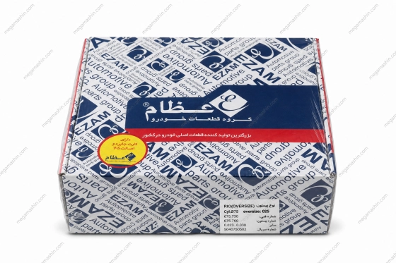 پیستون و گژن پین عظام سایز 0.25 مناسب برای ریو