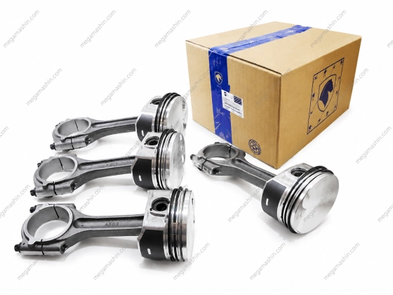 مجموعه شاتون و پیستون و رینگ ایساکو مناسب برای دنا پلاس  و سمند EF7