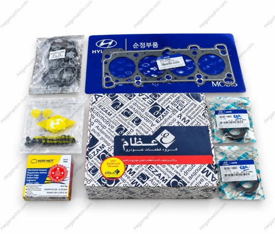 کیت تعمیری پیستون و رینگ مگا ماشین سایز 50 مناسب برای ریو