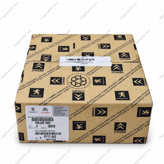رینگ موتور و پیستون اورجینال فرانسه سایز 0.25 مناسب برای پژو 207 و پژو 206 تیپ 5